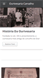 Mobile Screenshot of ourivesariacarvalho.com